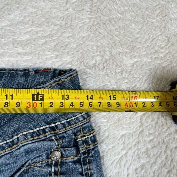 Vintage Y2K Angels Cropped Capri Denim Jeans - Picture 7 of 9